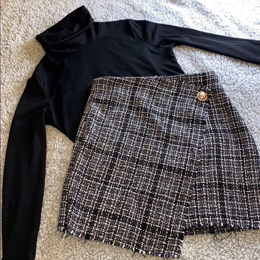 Plaid skirt